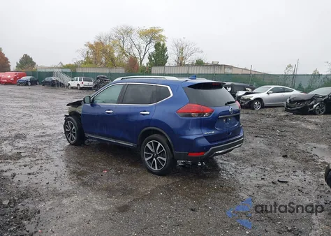 2020 Nissan Rogue Sl Intelligent Awd из США, поврежденный, VIN 5N1AT2MV4LC708392